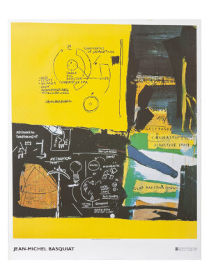 Poster Jean-Michel Basquiat 2002 per Supermartek