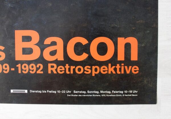 Poster Francis Bacon dettaglio Supermartek