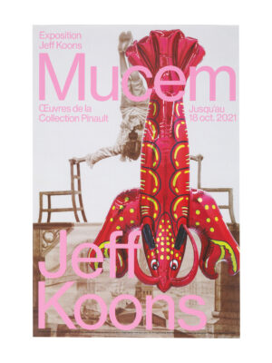 Jeff Koons poster Supermartek