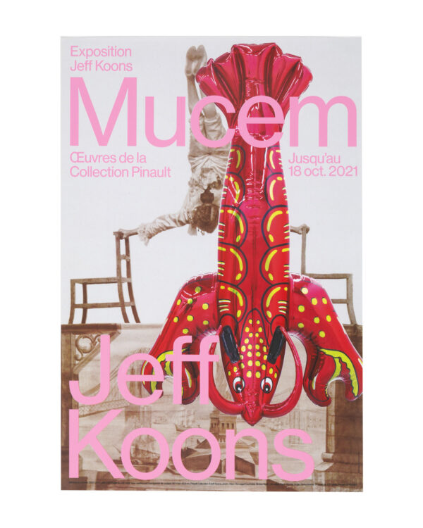 Jeff Koons poster Supermartek