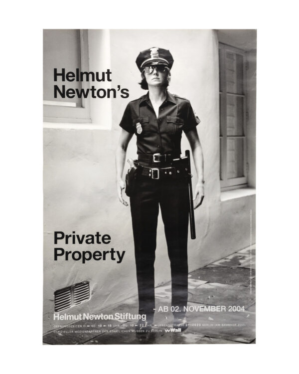 Poster Helmut Newton Supermartek