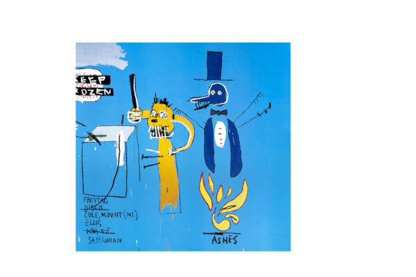 Dettaglio Poster The Dingoes that Park with their Gun di Basquiat