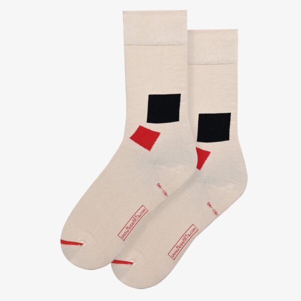 ART SOCKS - Kazimir Malevich - Black Square and Red Squared